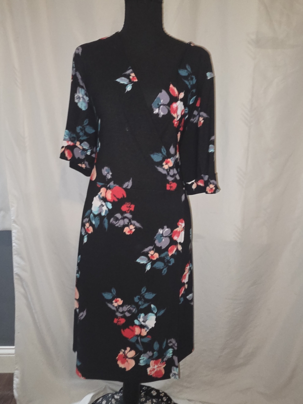 Black Floral Dress - Stylish Women's Dress